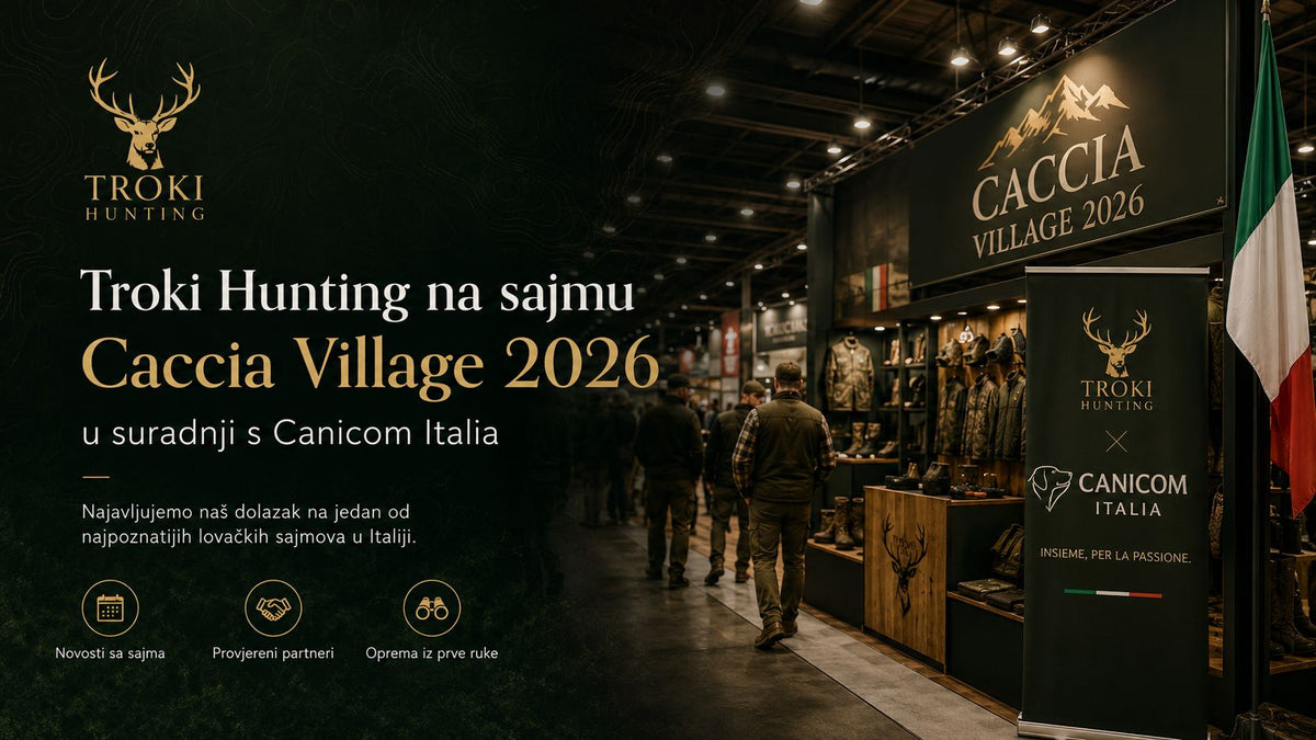 Troki Hunting na sajmu Caccia Village 2026 u suradnji s Canicom Italia