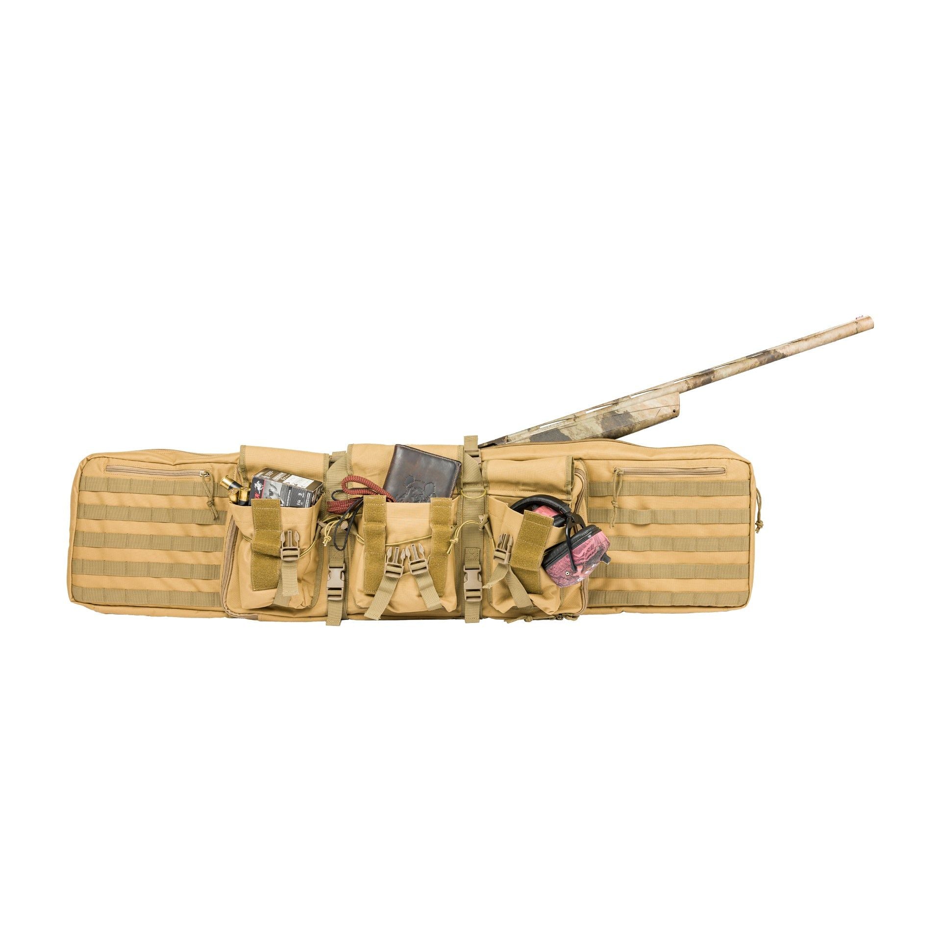 Eurohunt Tactical Gewehrfutteral – braun, ca. 125 cm