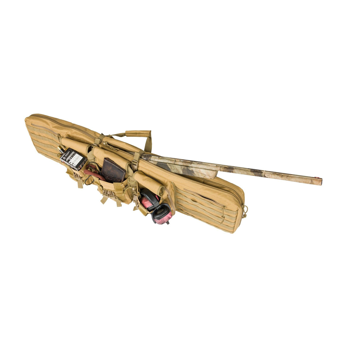 Eurohunt Tactical Gewehrfutteral – braun, ca. 125 cm