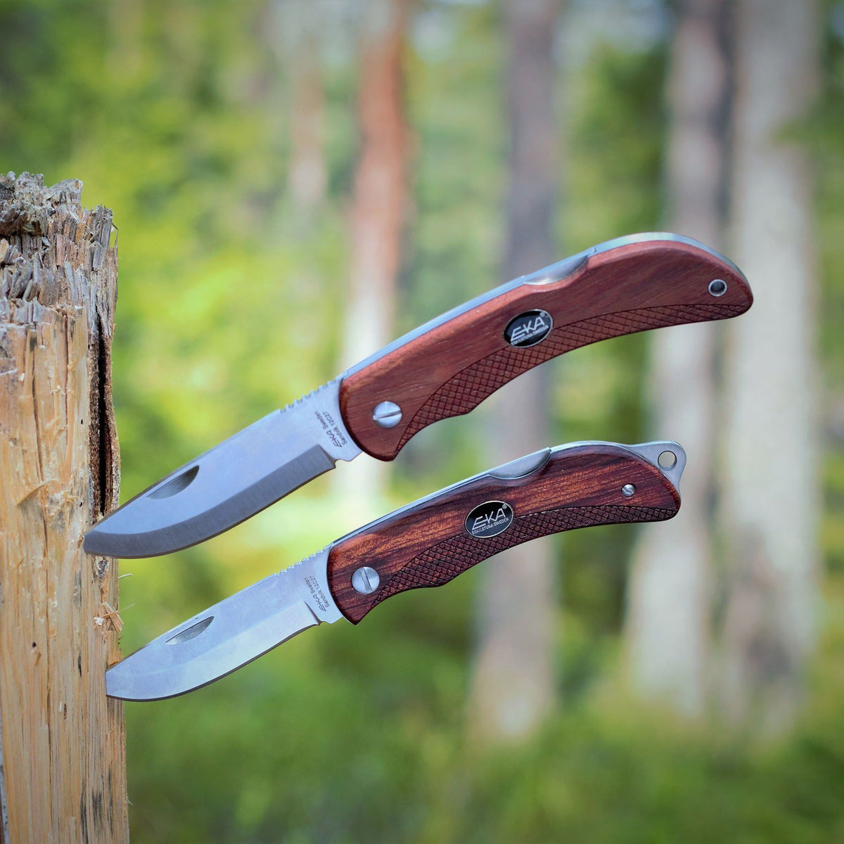 EKA cuchillo Swede 8 – madera