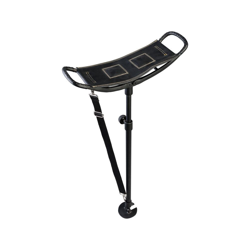 Eurohunt leggero bastone con seduta – nero