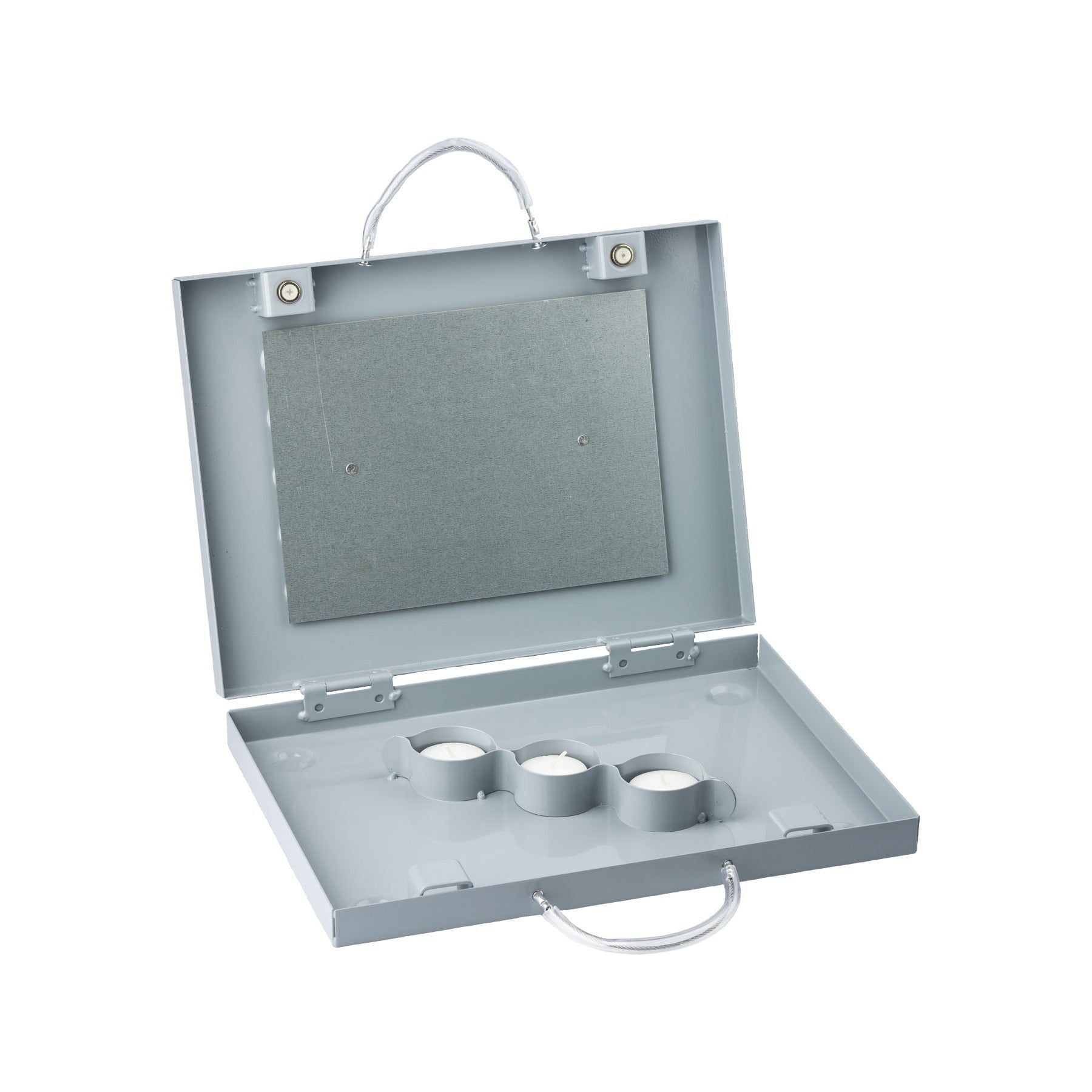 Eurohunt Teelicht-Heizung – silber