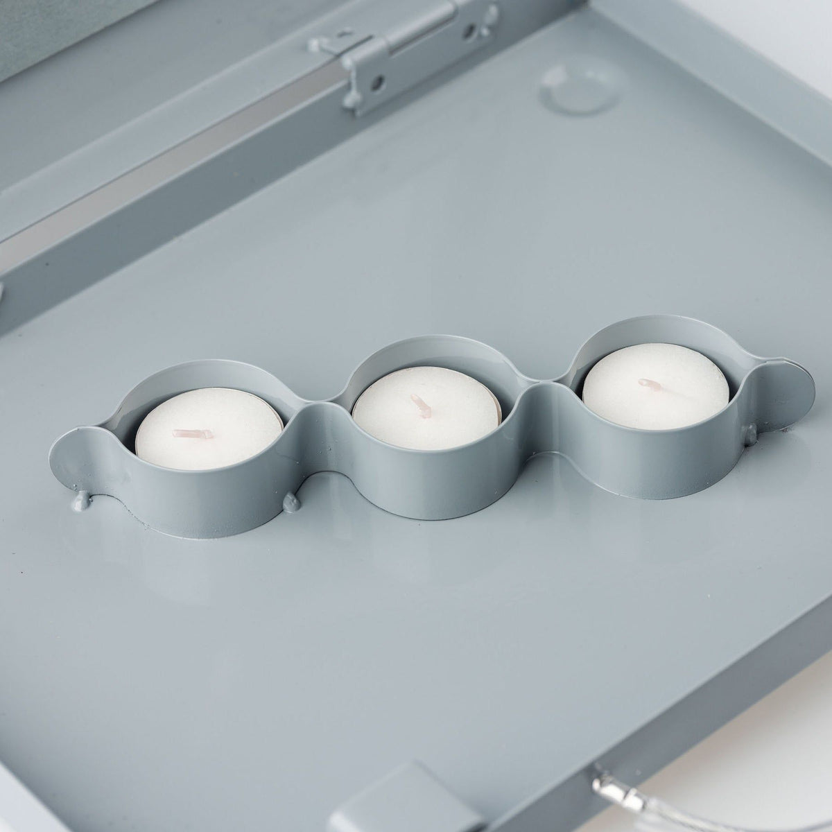 Eurohunt Teelicht-Heizung – silber