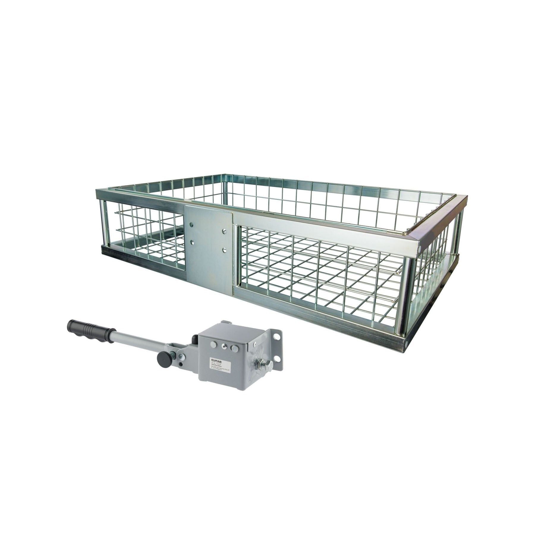 Eurohunt attacco rapido – 890 × 585 × 200 mm, zincato