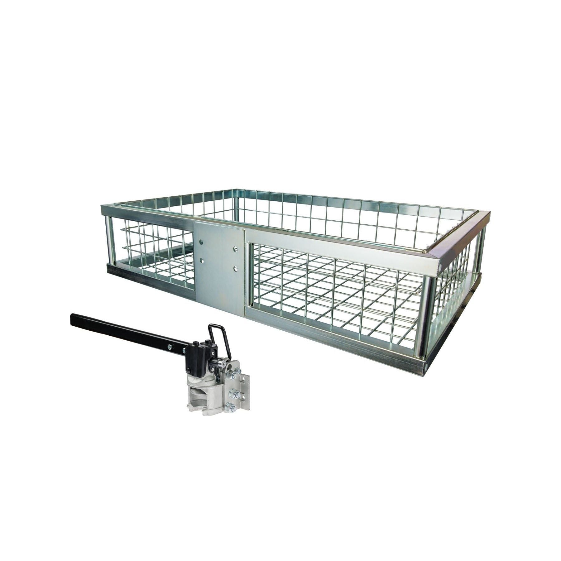 Eurohunt klappbare Schnellkupplung – 890 × 585 × 200 mm, verzinkt
