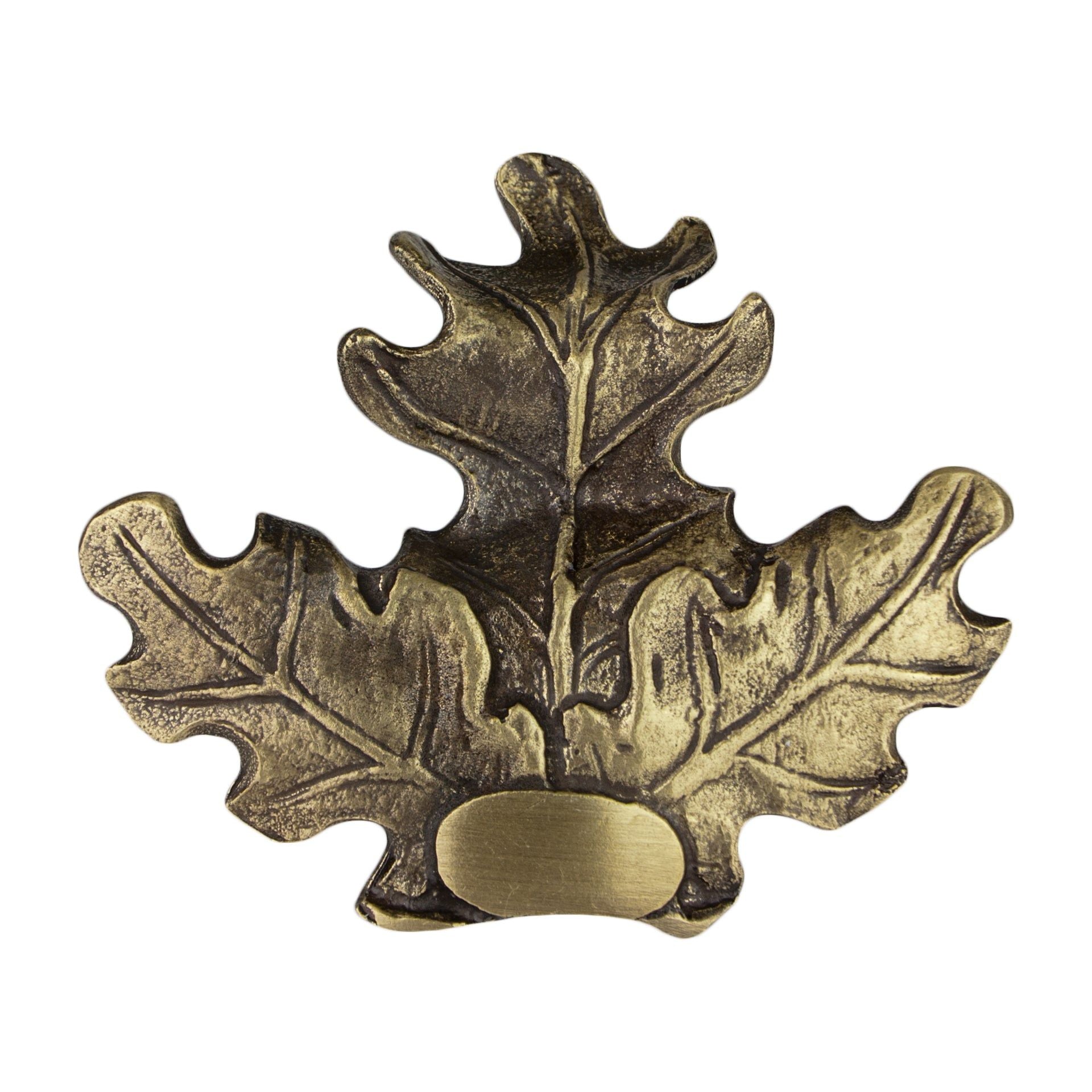 Eurohunt foglie di quercia per zanne di cinghiale – bronzo
