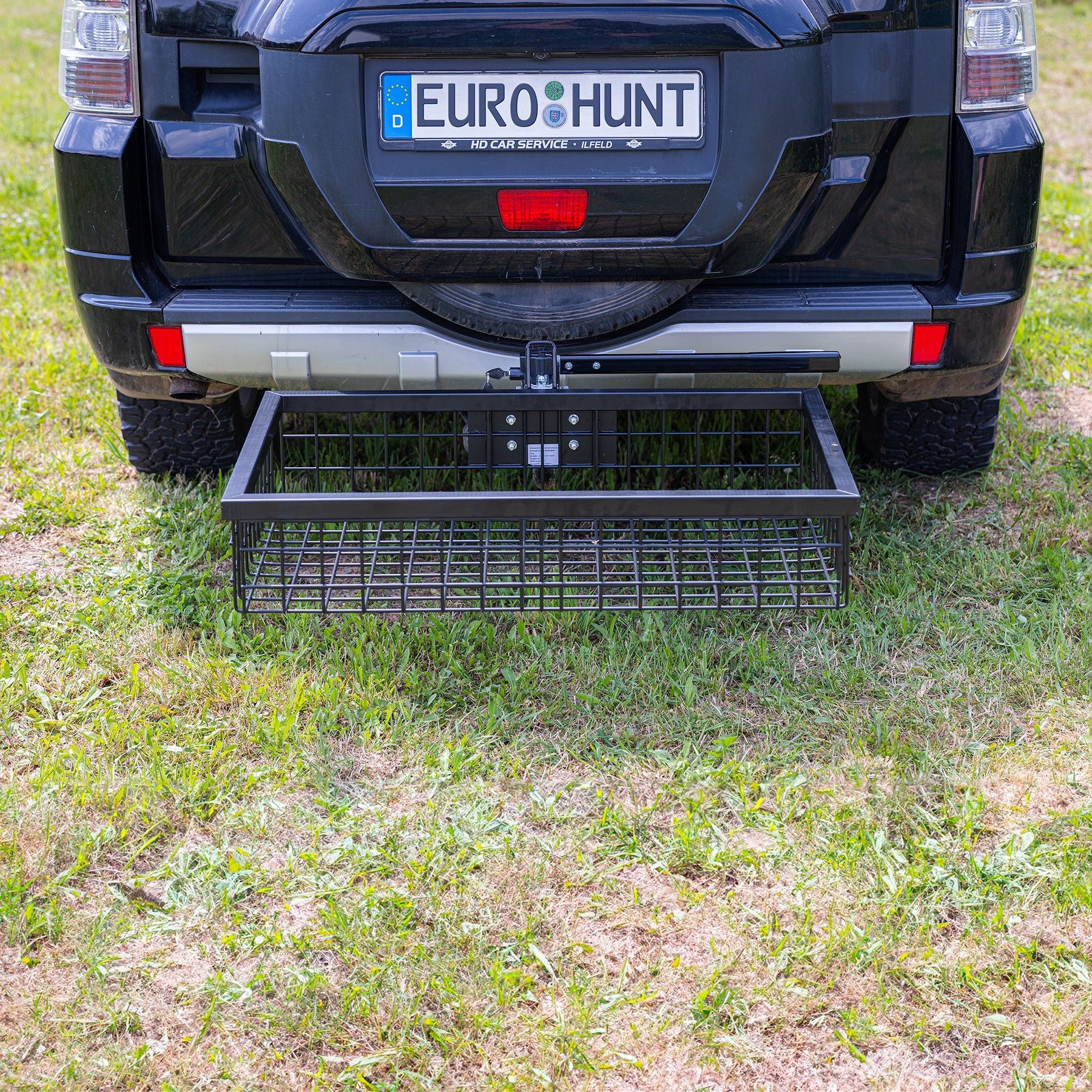 Eurohunt Heckträger für Anhängerkupplung – pulverbeschichtet (Modell 560934)