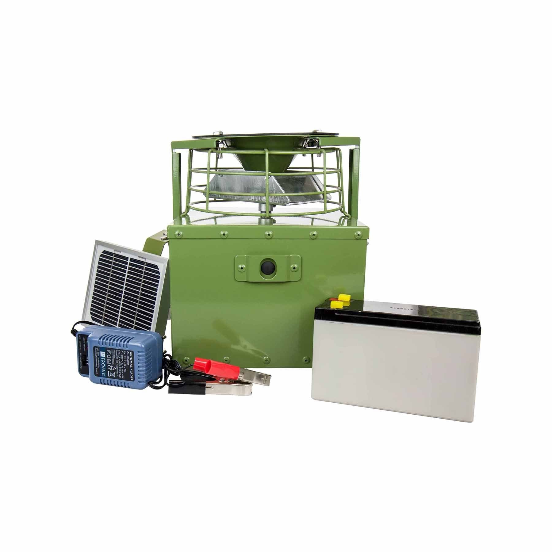 Eurohunt automatischer Futterautomat Set PRO – 12 V