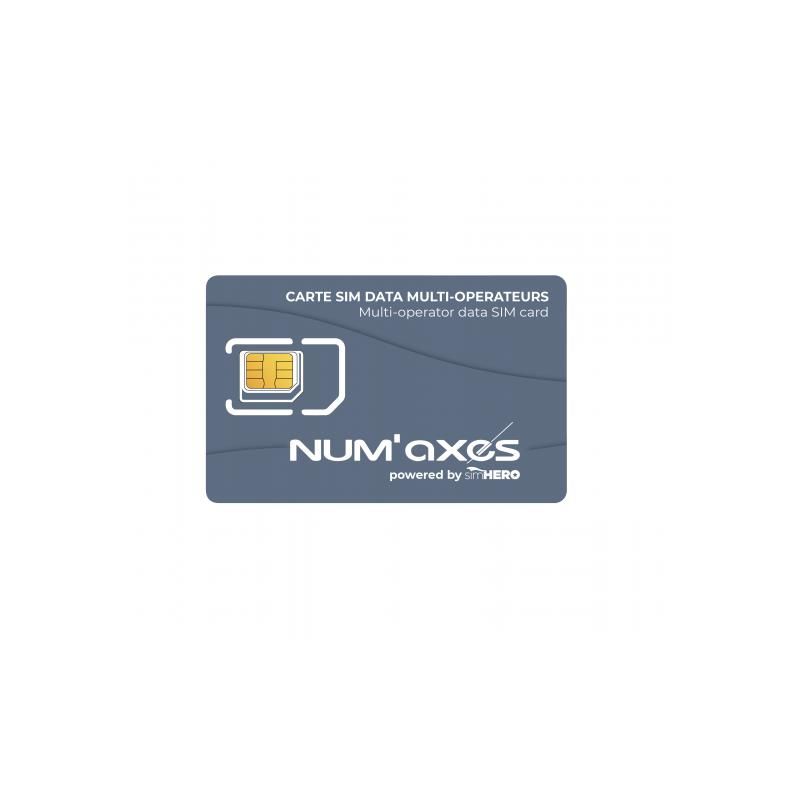 Numaxes multi-operator data SIM card