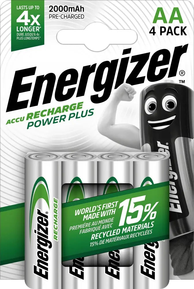Energizer AA punjive baterije 2000mAh blister 4 kom