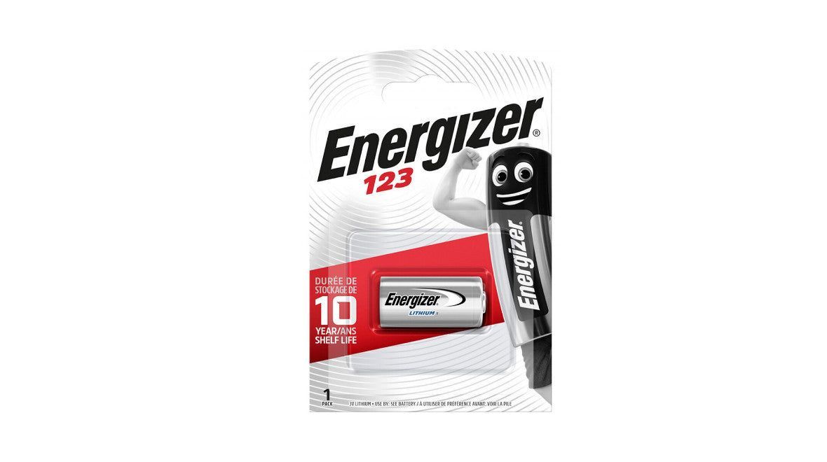 Energizer CR123 Lithium 3V Blister 1 Stk