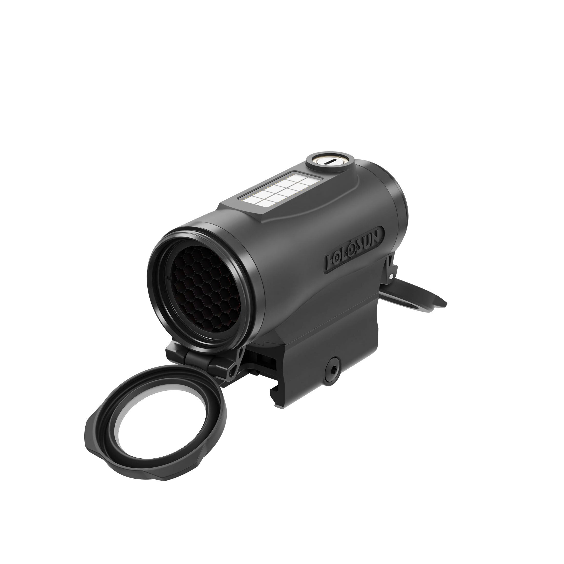 Holosun HE530C-GR – retícula Circle Dot verde solar titanio