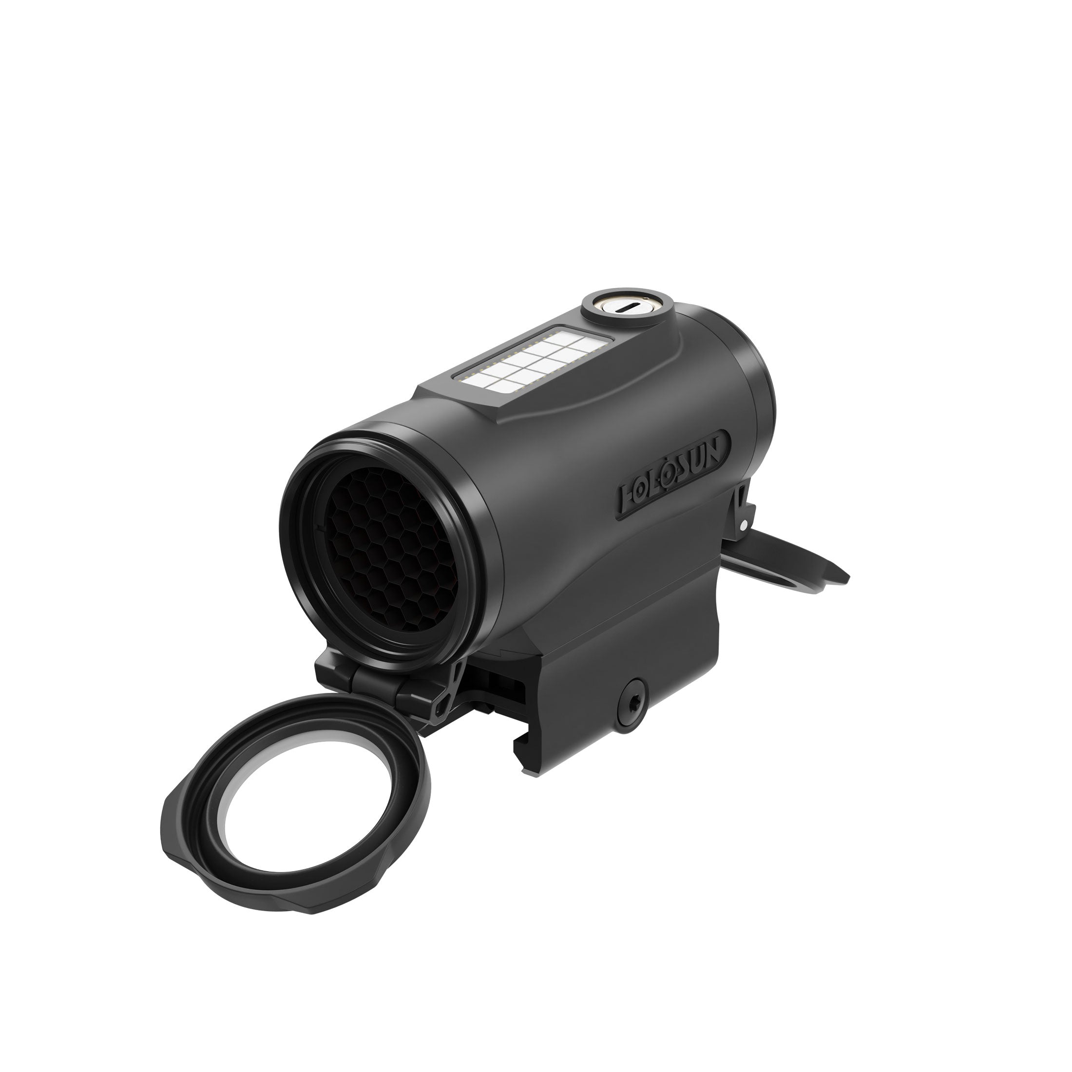 Holosun HE530C-GR – retícula Circle Dot verde solar titanio