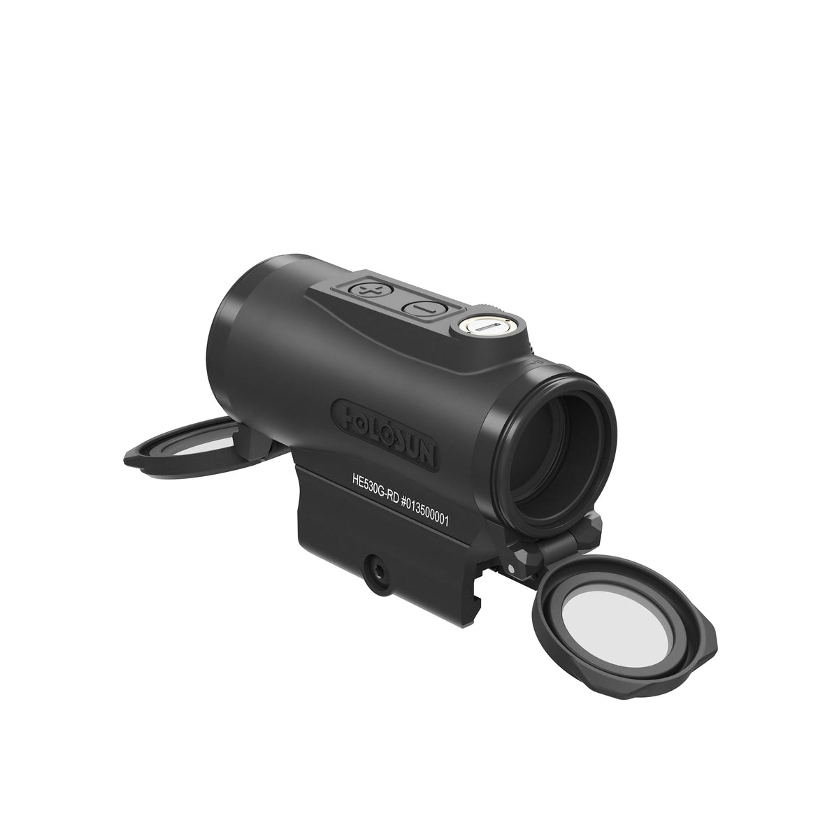 Holosun HE530G-RD – retícula Circle Dot roja QD titanio