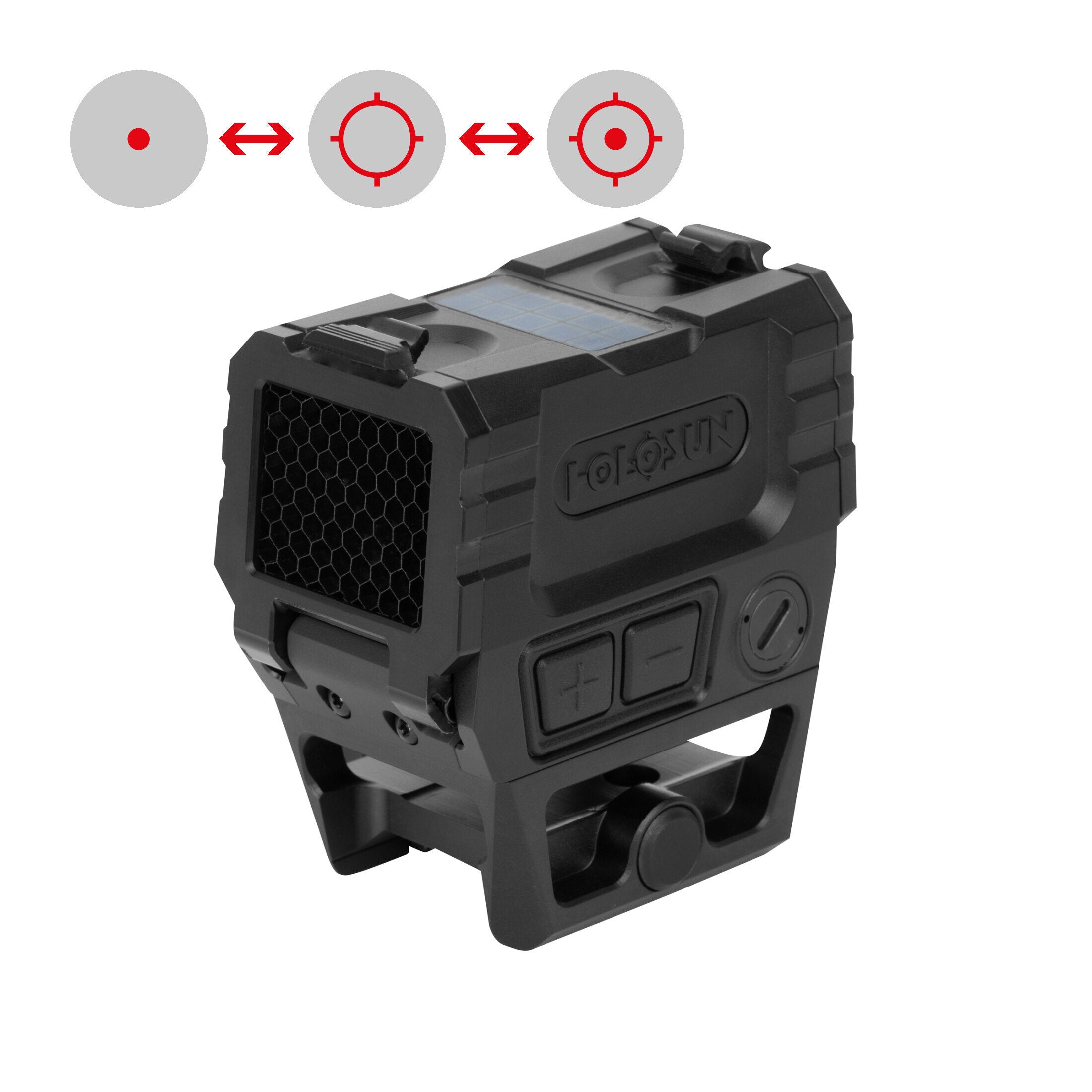 Holosun AEMS Pro X2 RD crveni circle dot solarni