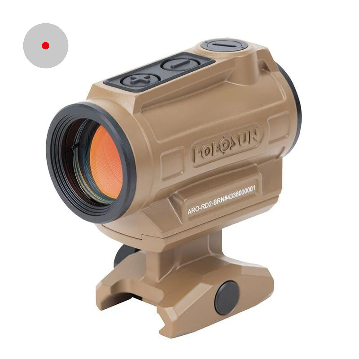 Holosun ARO Core RD2 – punto rojo 2 MOA 22 mm