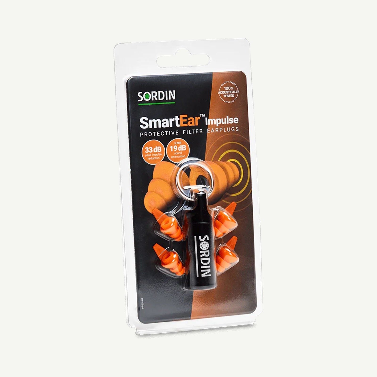 Sordin Smart Ear Impulse 19–33 dB SNR