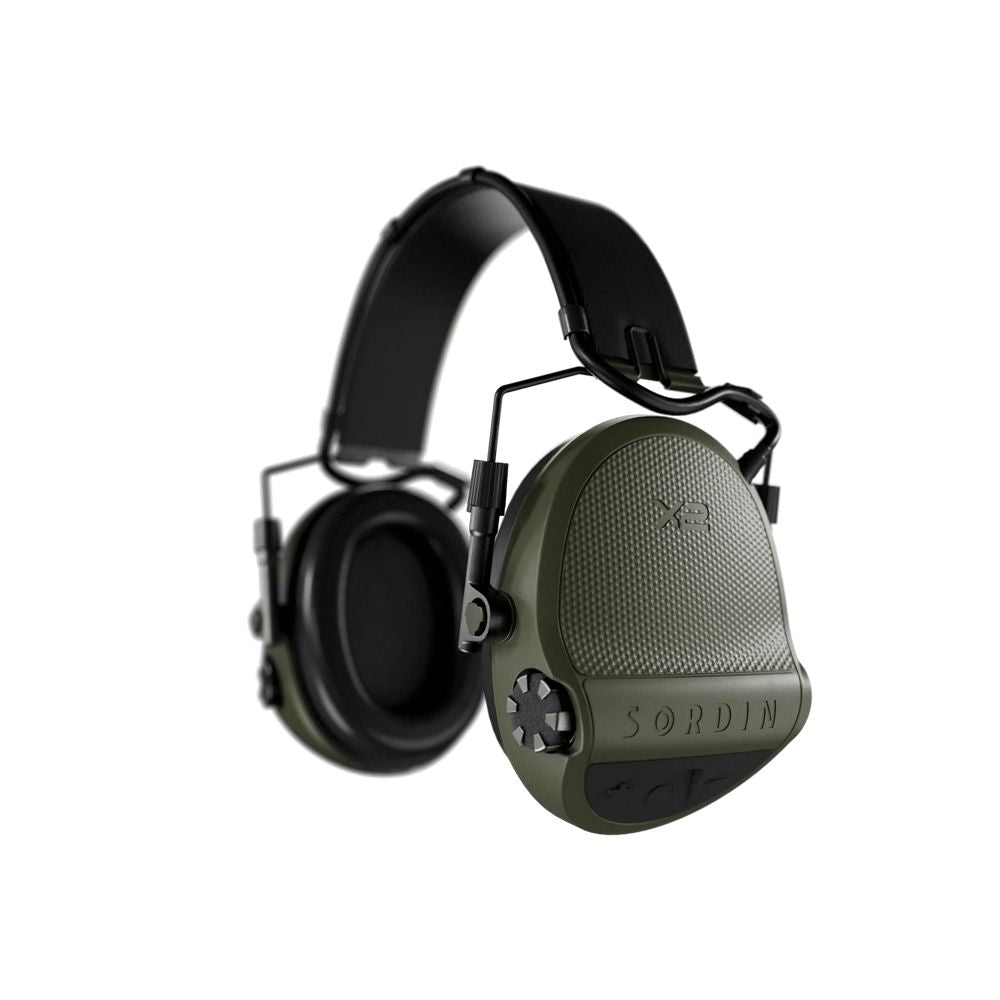 Sordin X2 Green Leather GEL