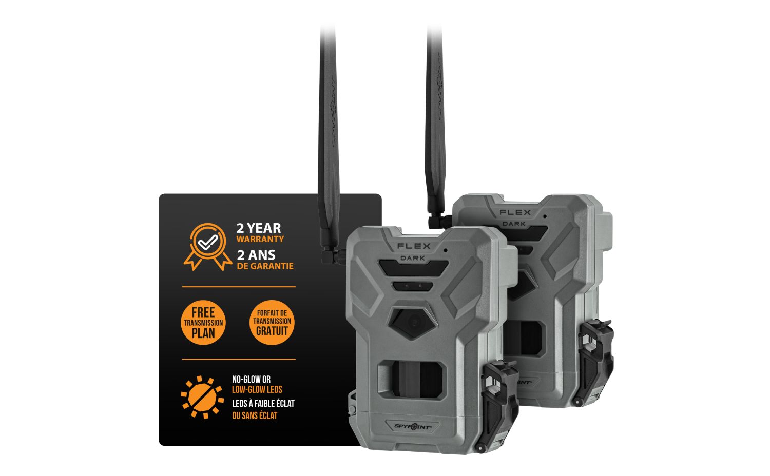 SpyPoint FLEX DARK TWIN PACK LTE kamera