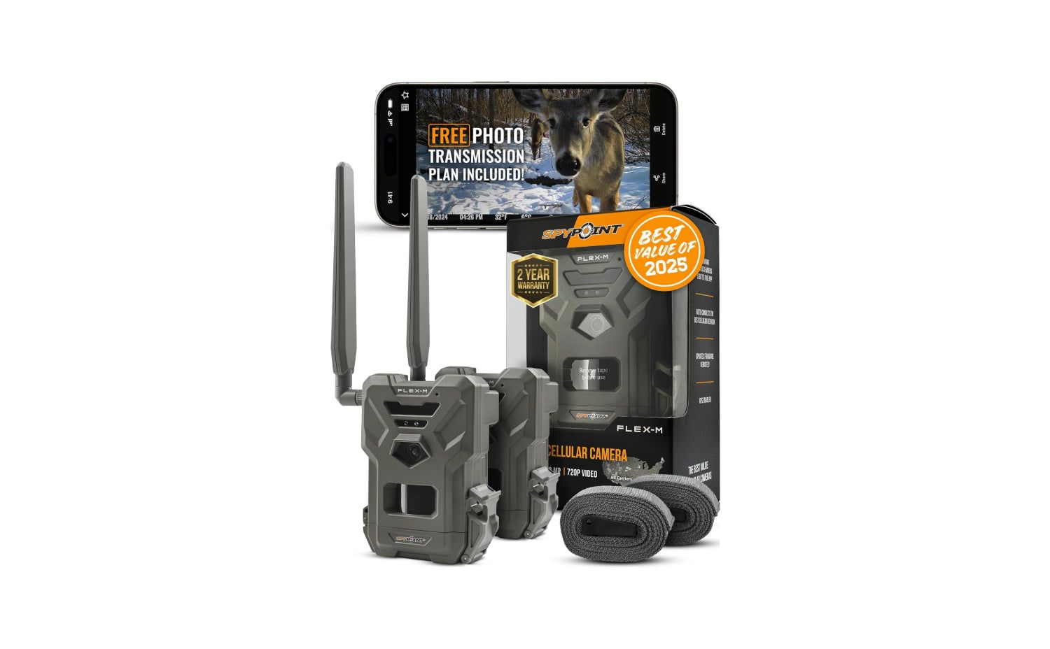 SpyPoint FLEX M TWIN PACK LTE kamera