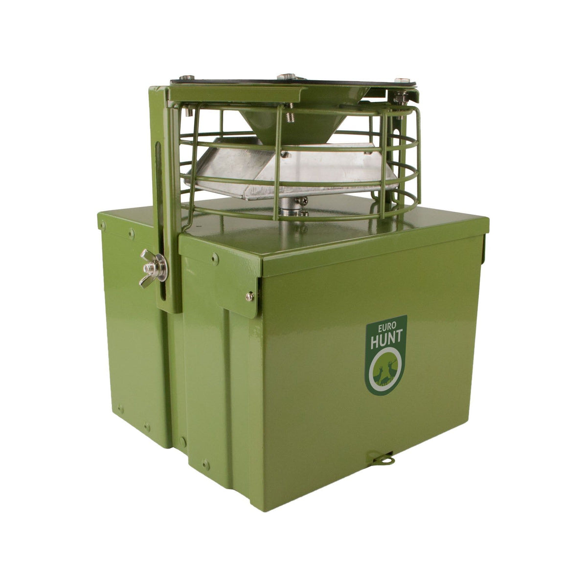 Eurohunt distributore automatico di mangime per selvaggina PRO – 12 V