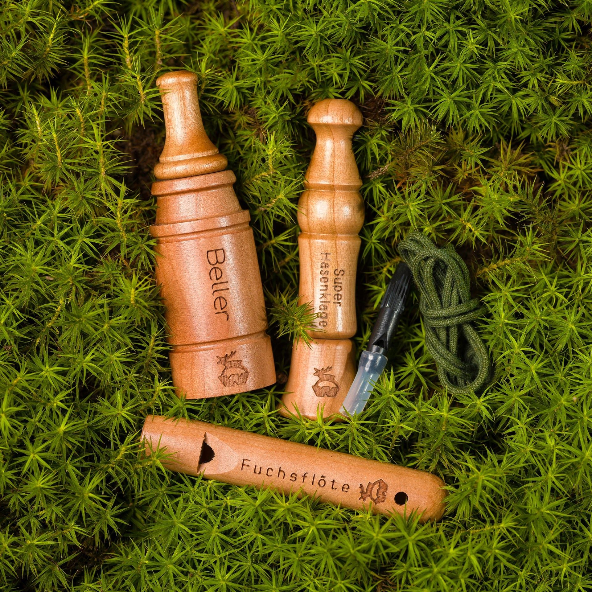 Kit d’appeaux Eurohunt pour renard et période de rut
