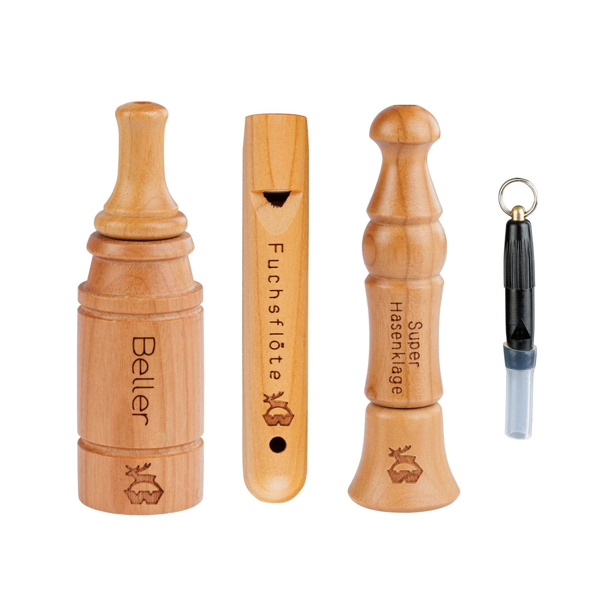 Kit d’appeaux Eurohunt pour renard et période de rut