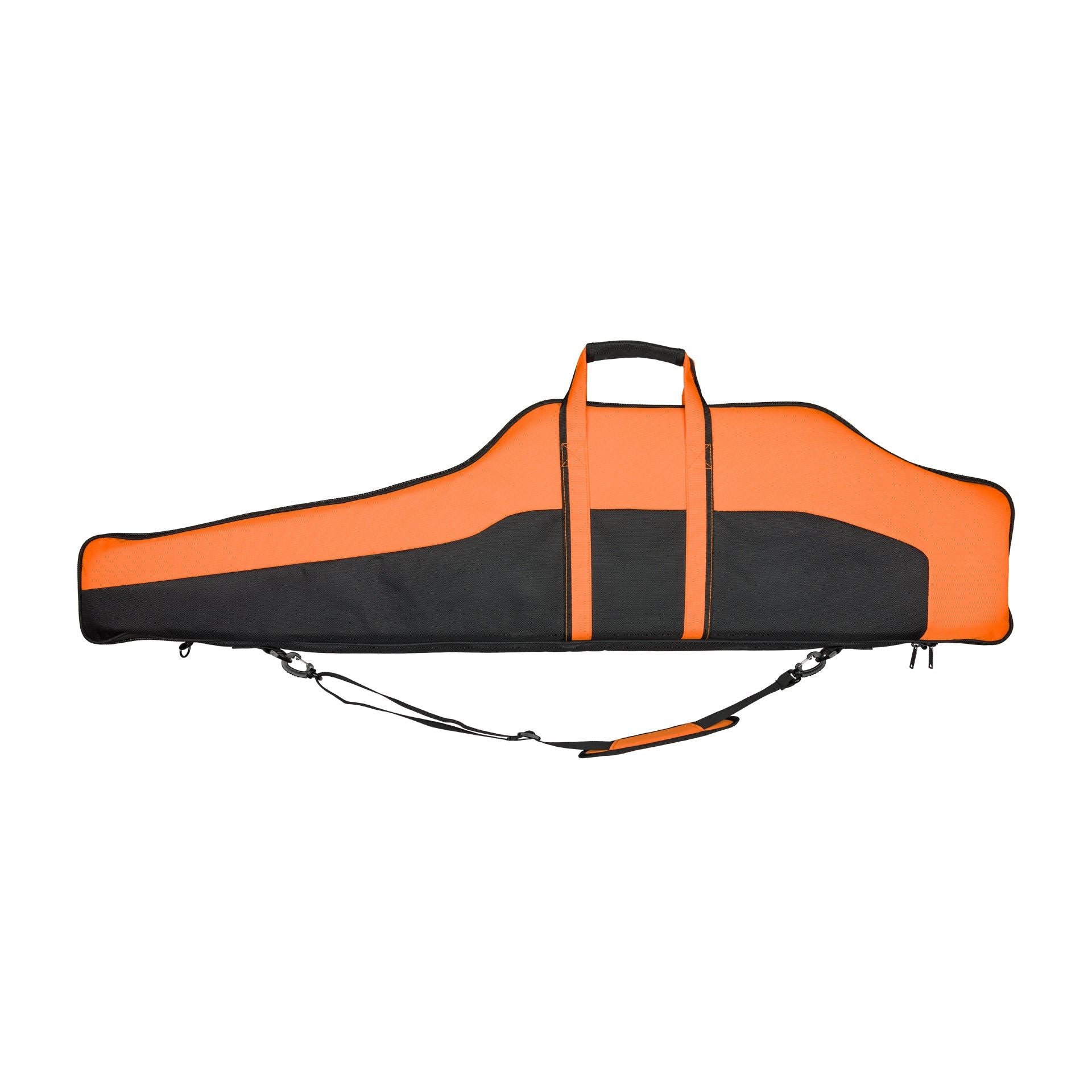 Eurohunt Gewehrfutteral – schwarz / orange, ca. 135 cm