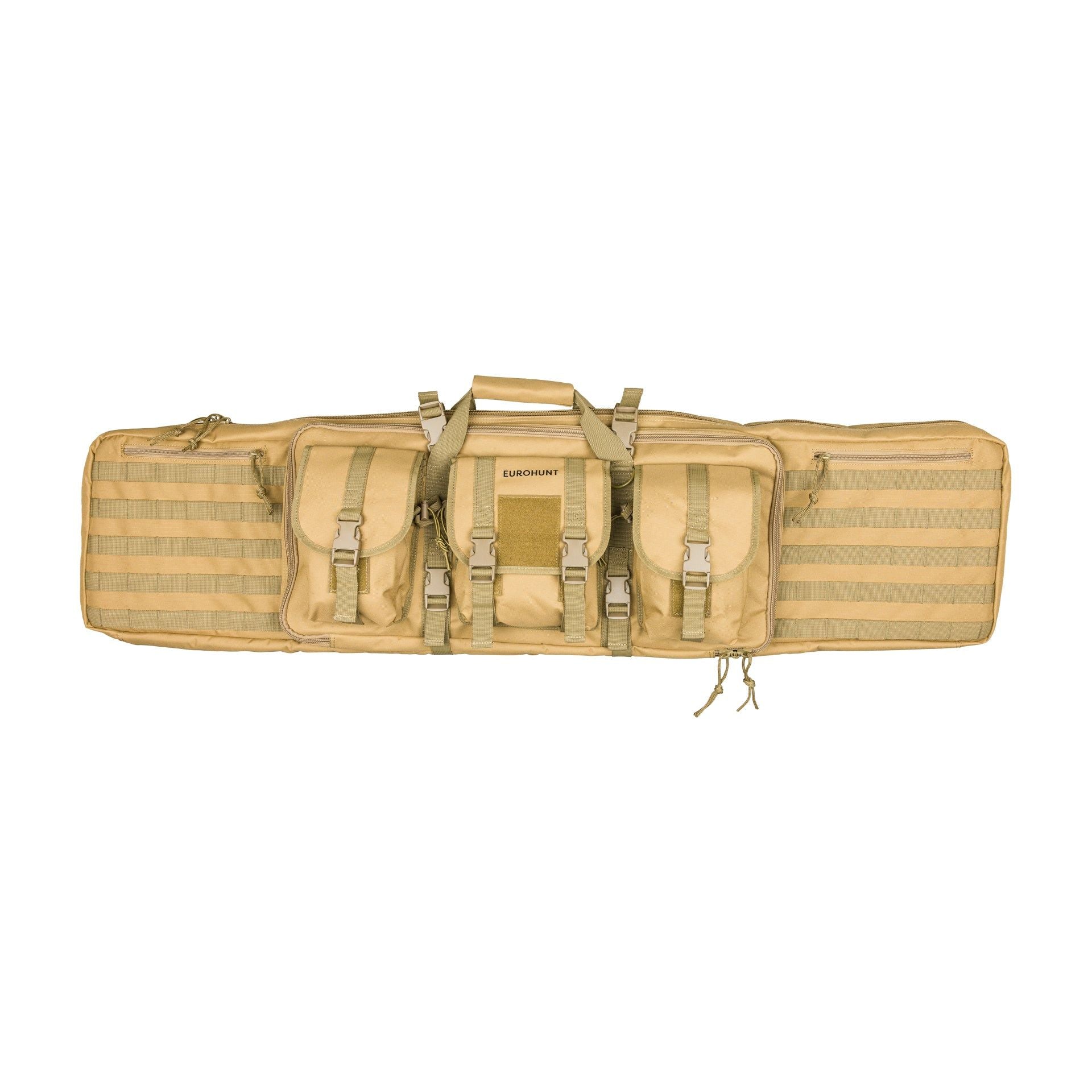 Eurohunt Tactical Gewehrfutteral – braun, ca. 125 cm