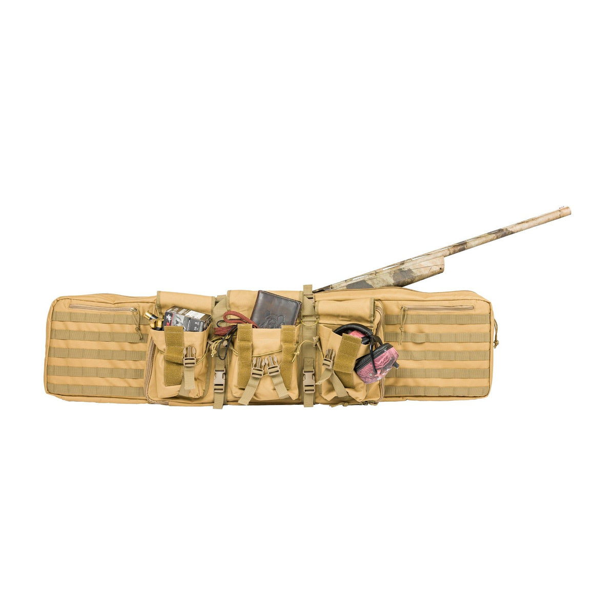 Eurohunt Tactical Gewehrfutteral – braun, ca. 125 cm