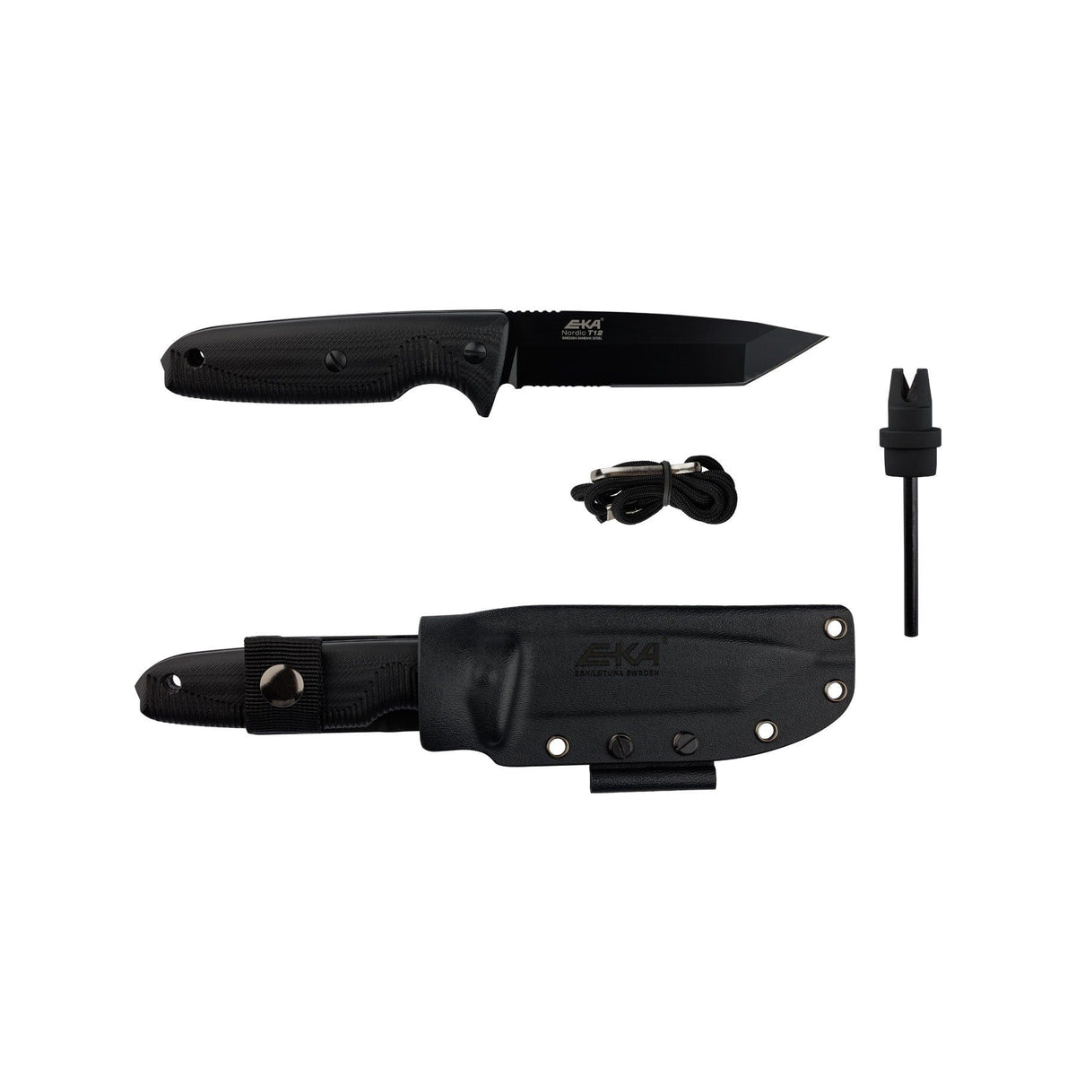 EKA Messer Nordic T12 – schwarz