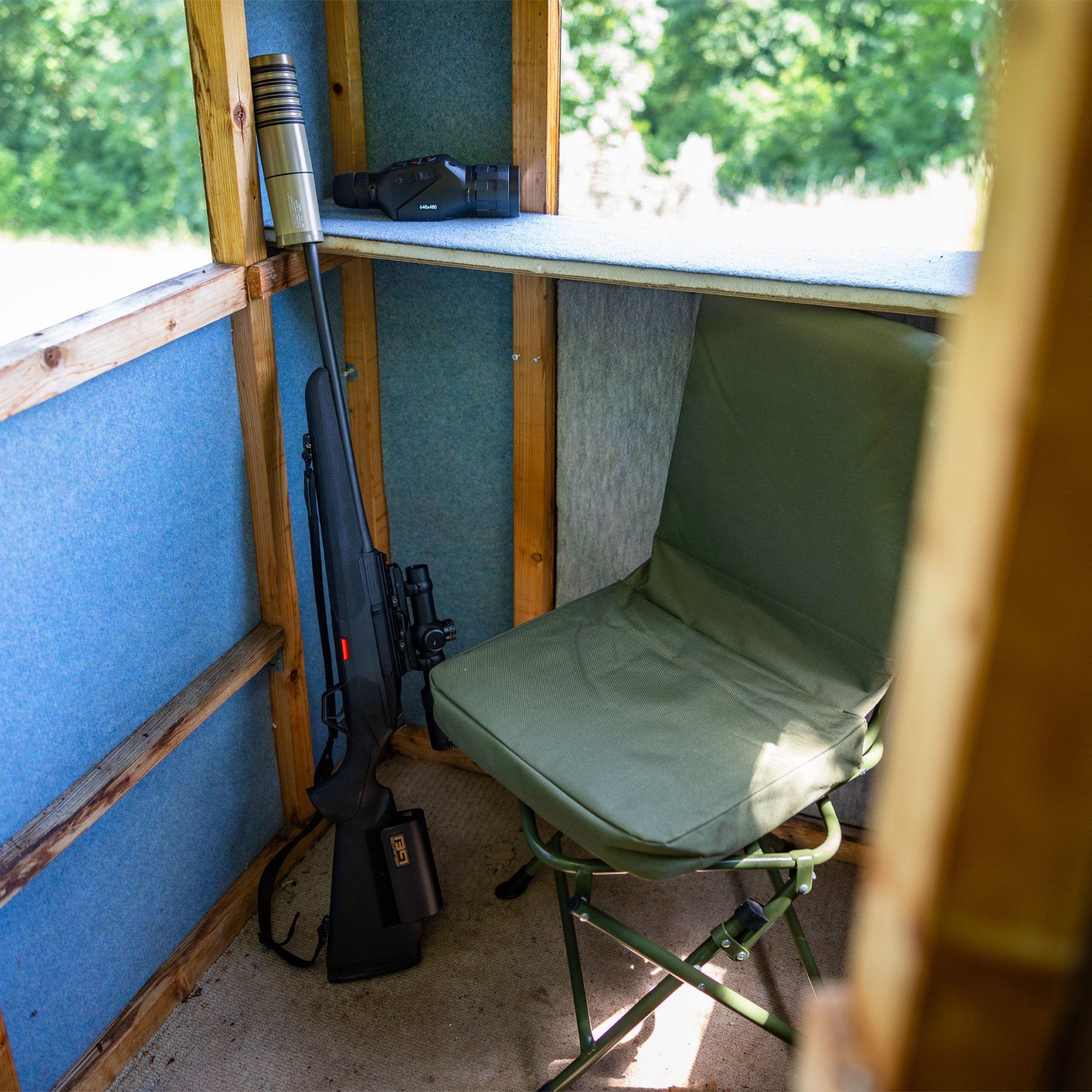 Eurohunt lovski stol, 360° swivel
