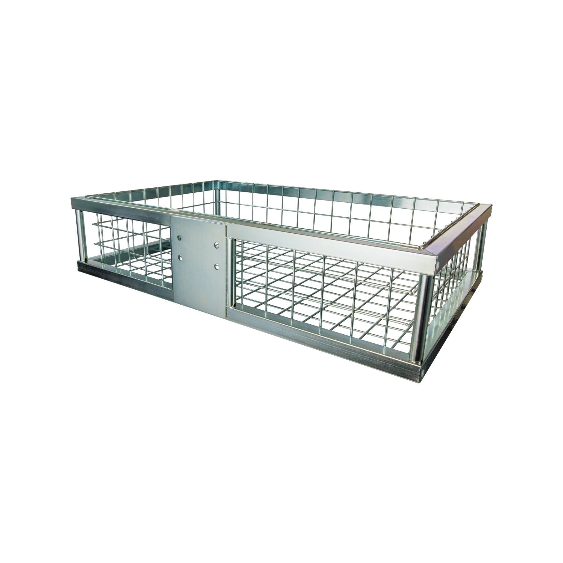 Eurohunt porte-charge arrière sur attelage 890 × 585 × 200 mm – galvanisé