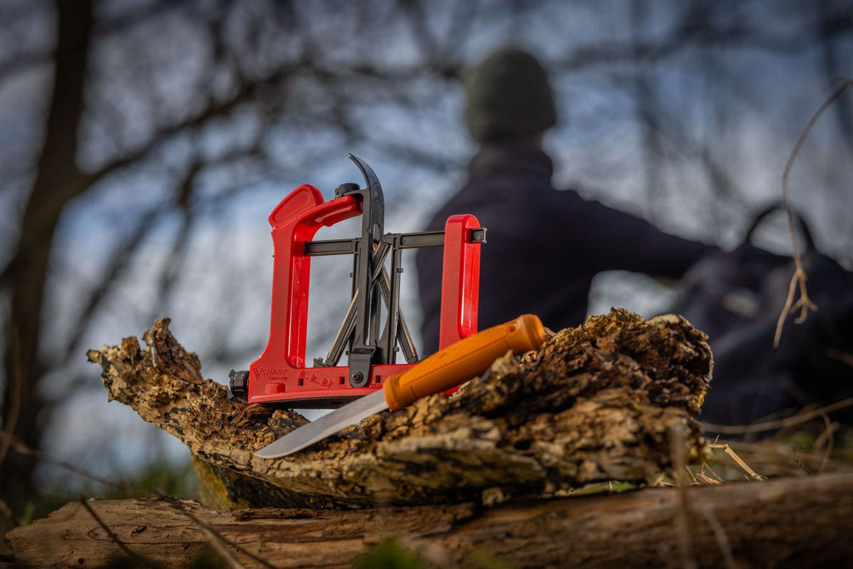 Warthog Messerschärfer V-Sharp Xtreme Edge – rot