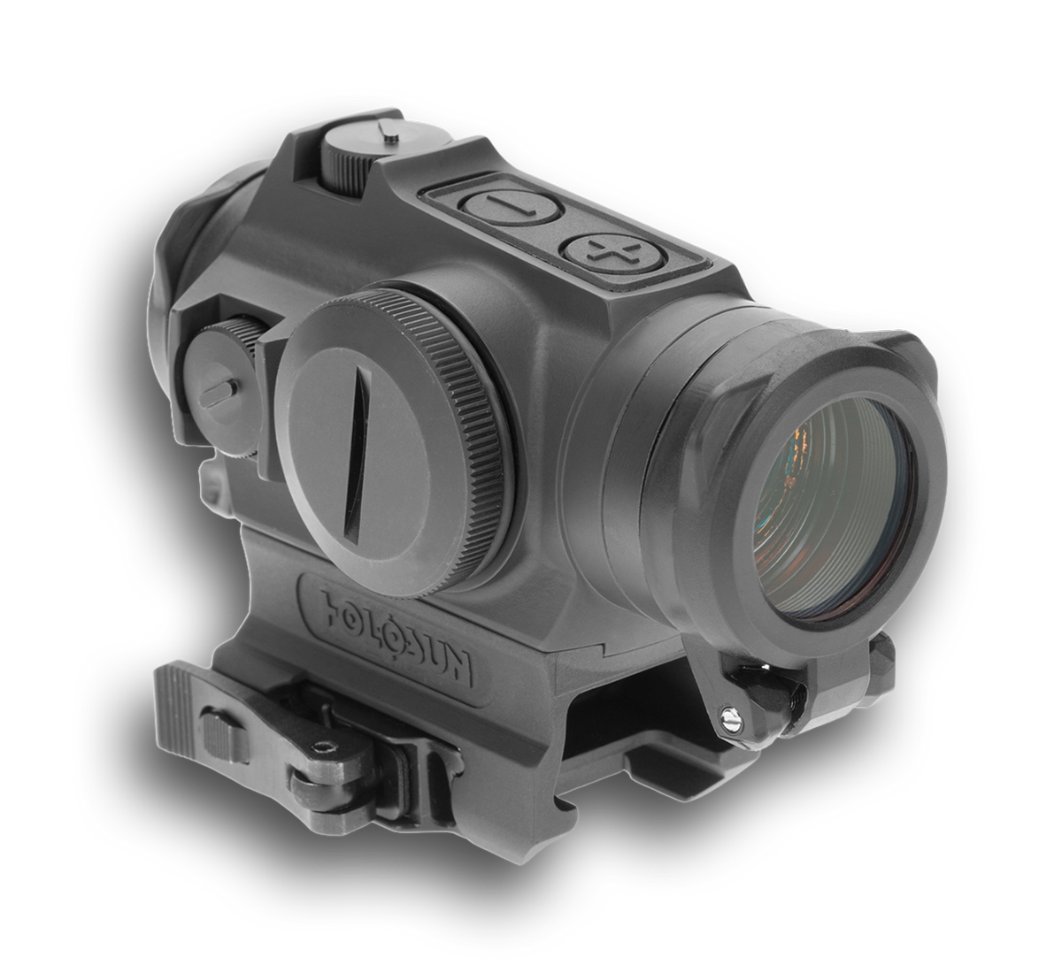 Holosun HE515GT-RD rouge Circle Dot QD titane