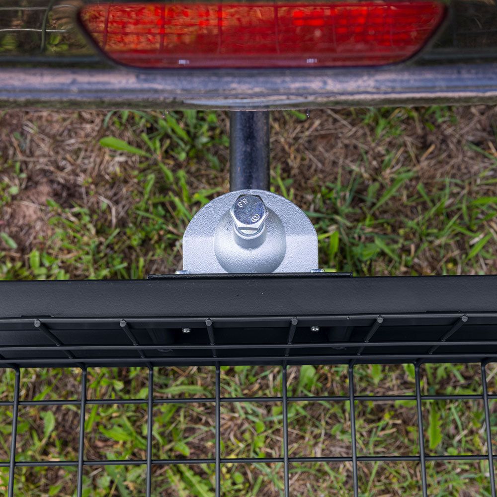Eurohunt Steckkupplung – 890 × 585 × 200 mm, pulverbeschichtet