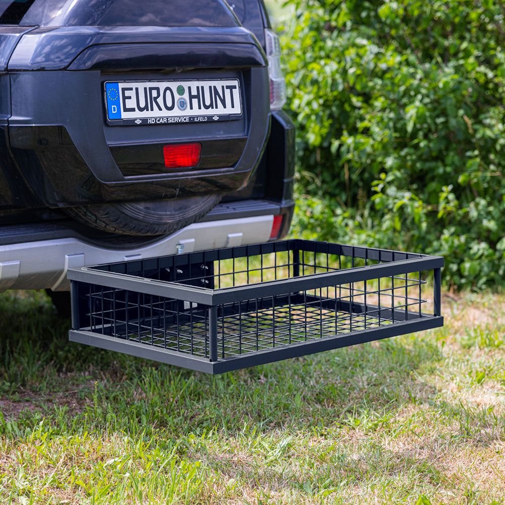 Eurohunt acoplamiento rápido abatible – 890 × 585 × 200 mm, recubierto