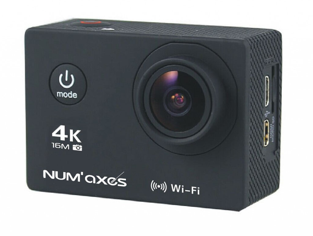 NUM'AXES CAM1014 WiFi 4K caméra d’action