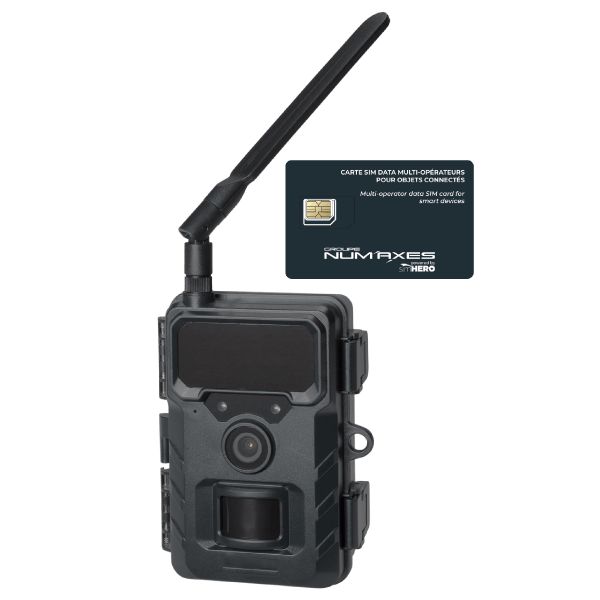 NUM'AXES PIE1150 cellular caméra de chasse with SIM card
