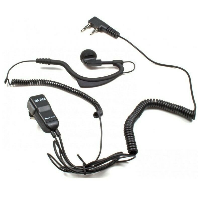 Midland MA21-LK earpiece microphone