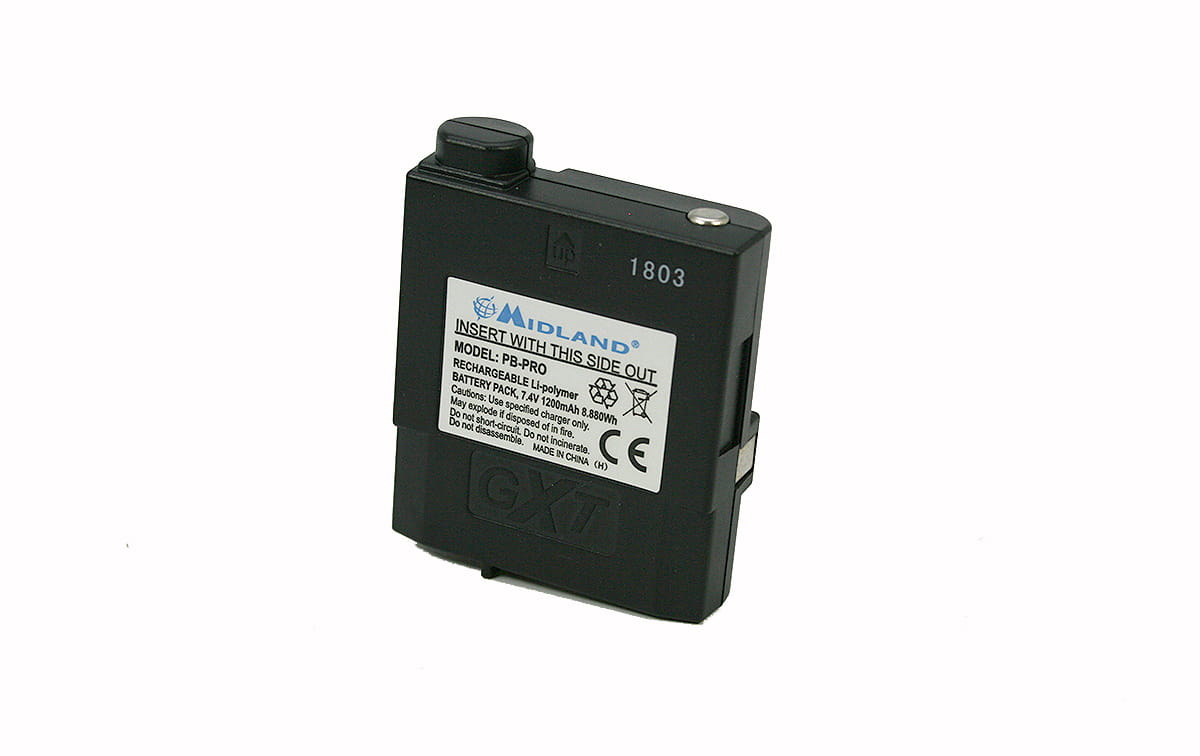 Midland G7 G9 Pro battery 1200mAh