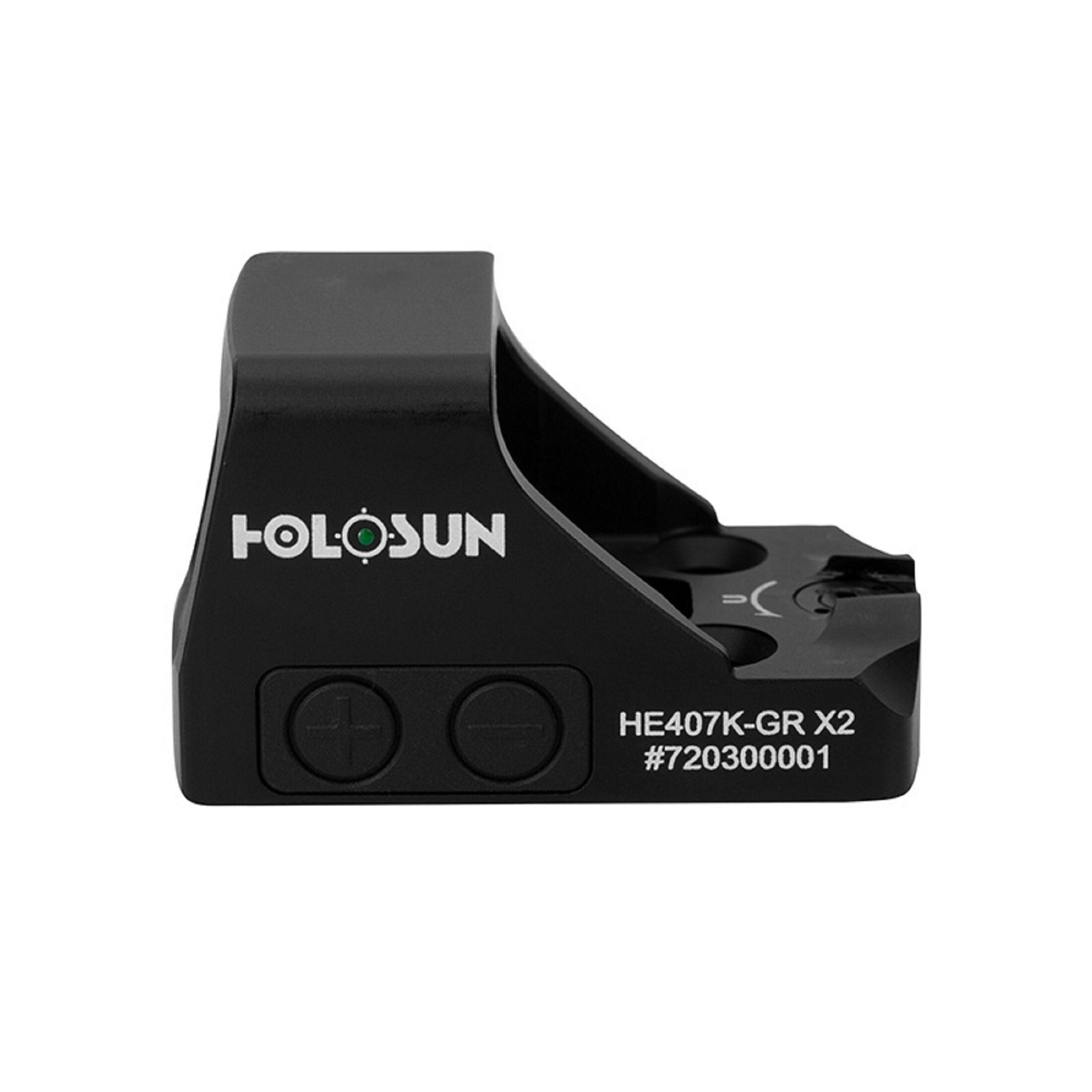 Holosun HE407K-GR X2 punto verde Shake Awake