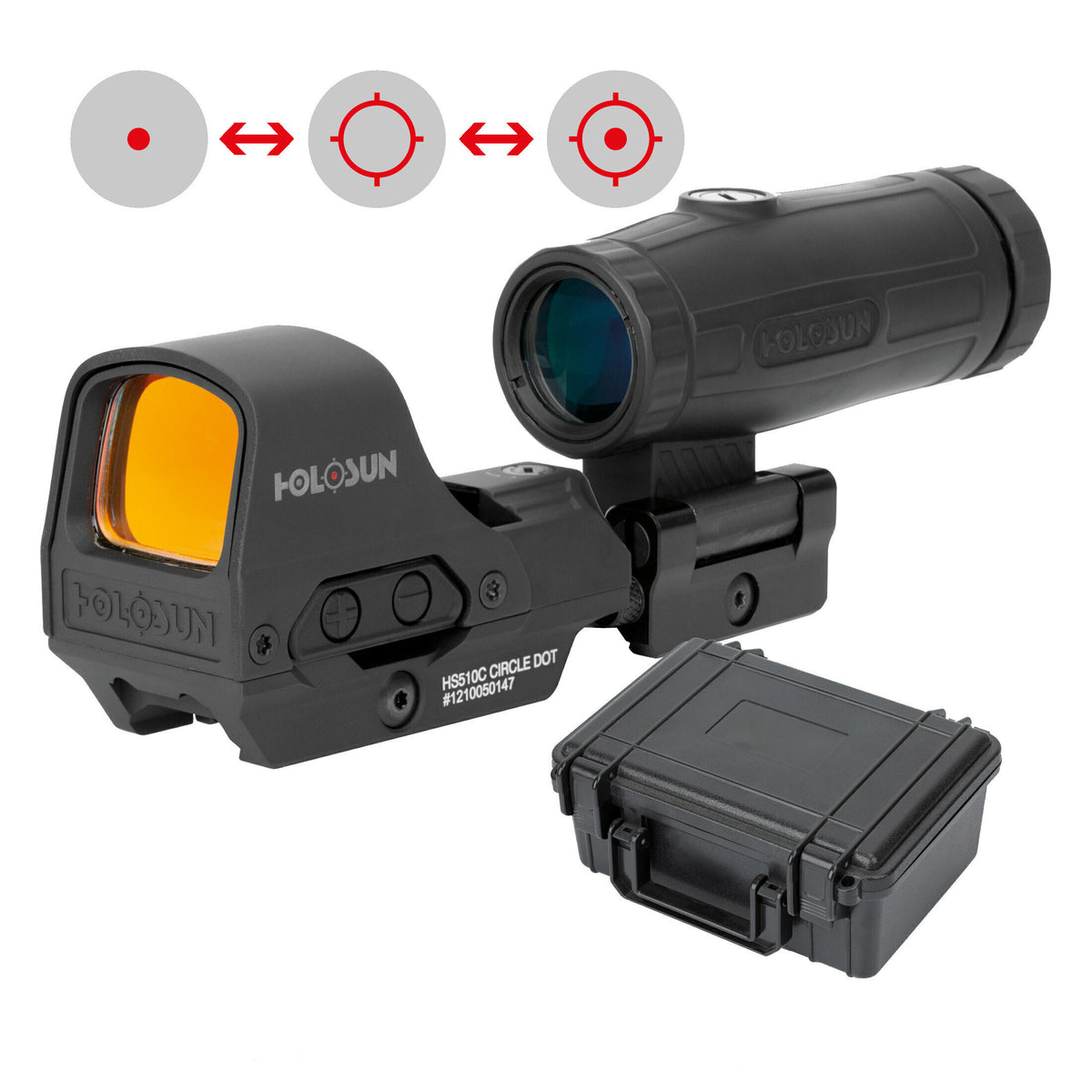 Kit Holosun HS510C + HM3X