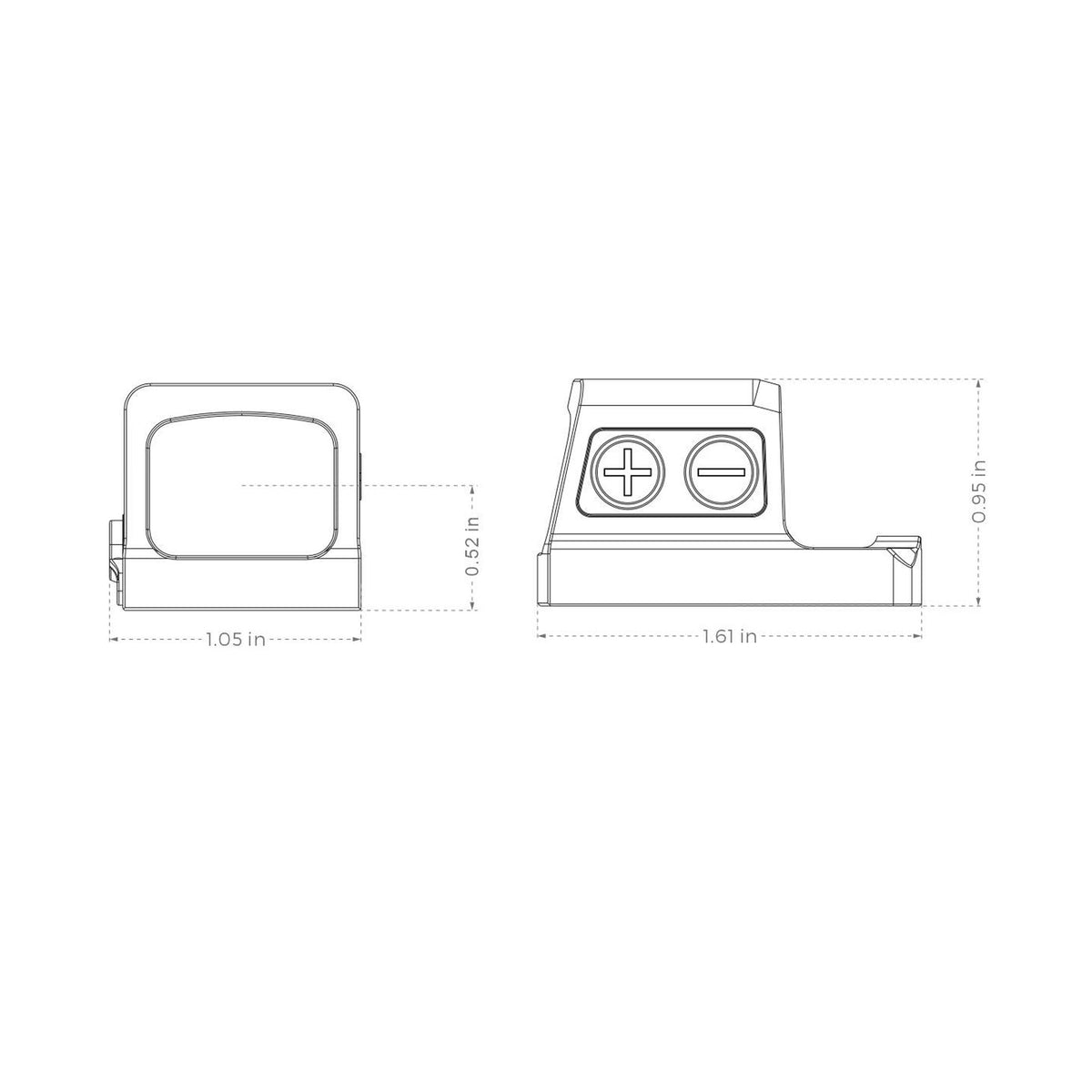 Holosun EPS Carry-RD-6 κόκκινο 6 MOA enclosed