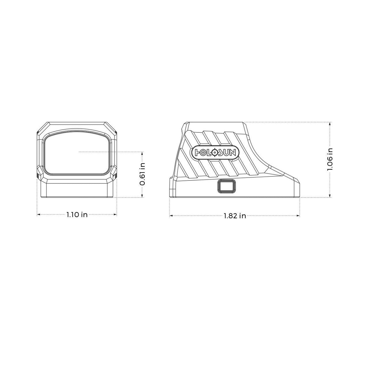 Holosun SCS-320-GR verde P320 solare