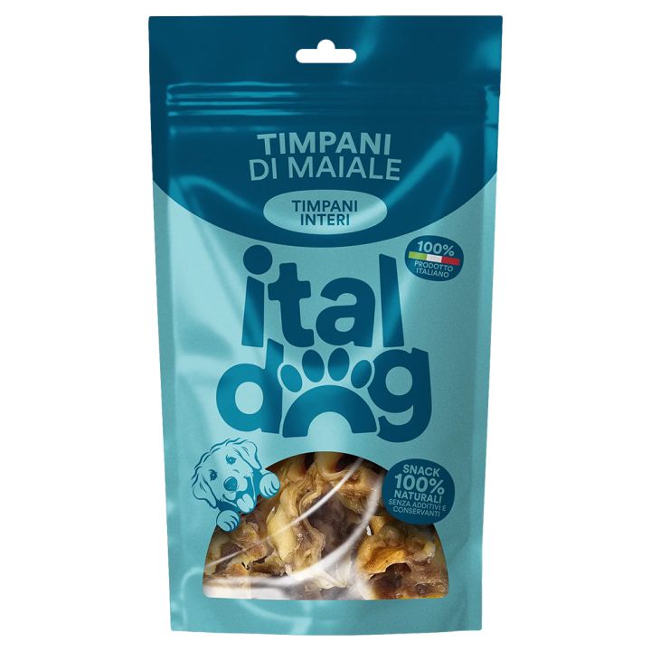 ItalDog komadi svinjskih ušiju 100g