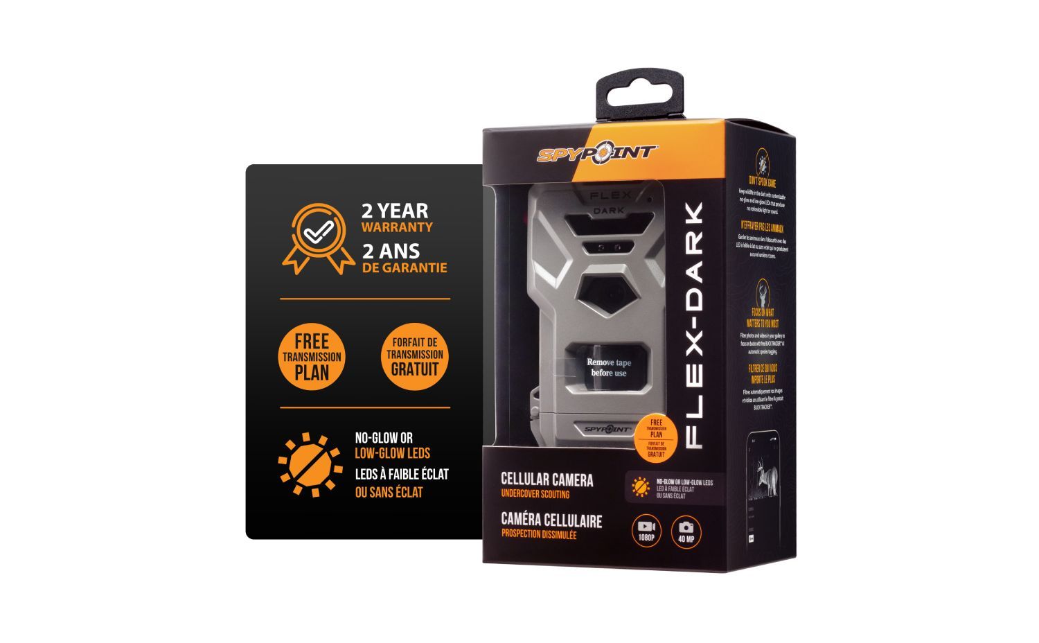 SPYPOINT Wildkamera FLEX DARK LTE