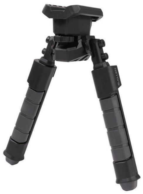 Allen Helix Pivot Swivel Stud Mount Bipod, Rapid-Snap Legs, Black
