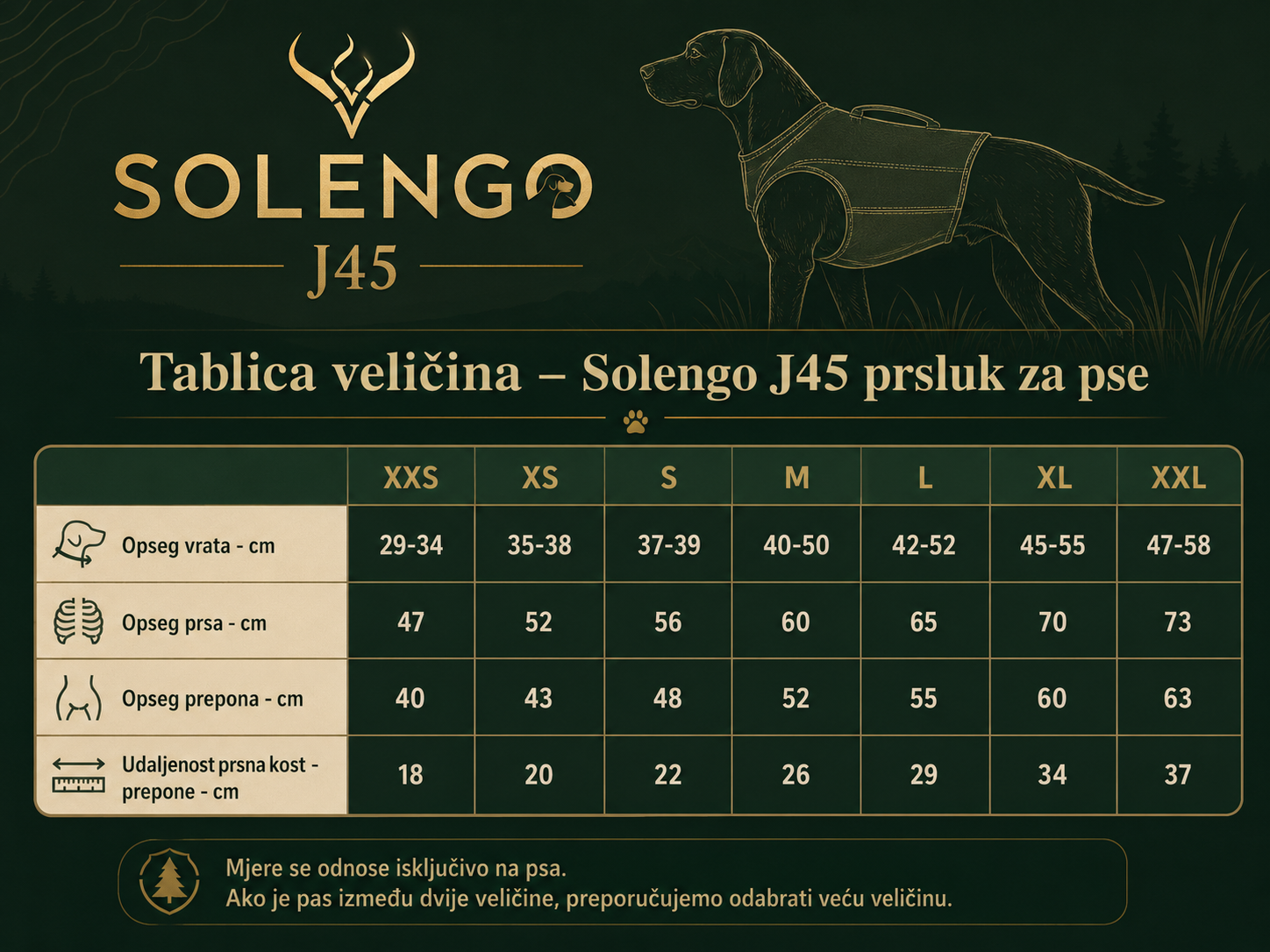 Solengo zaštitni prsluk J45